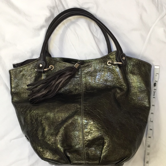 Puntotres Bags Puntotres Large Leather Hobo Style Purse Poshmark